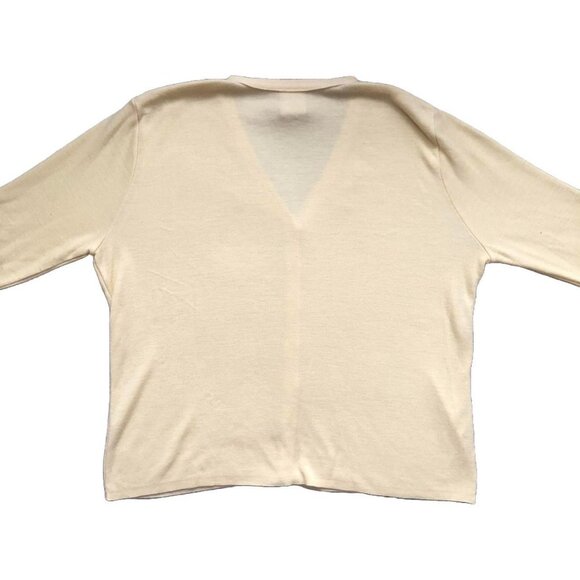 90s Style Studio Yellow Cardigan - Picture 6 of 7